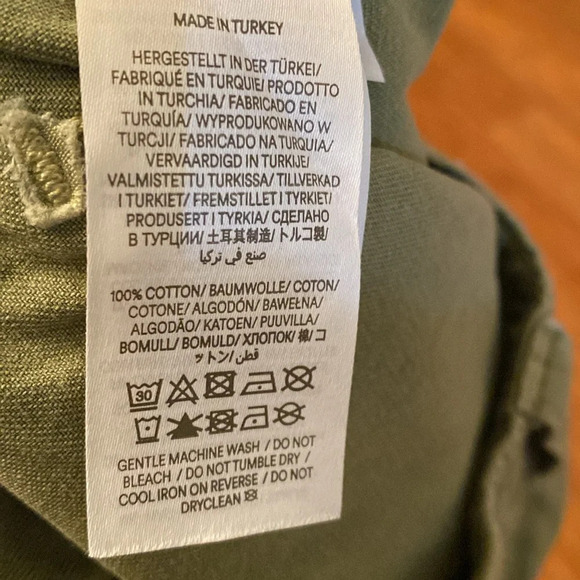 Boden women’s green cargo pants - size 4 - 100% cotton - Picture 6 of 6